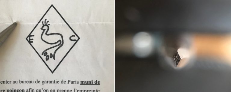 les poinçons pour métaux précieux