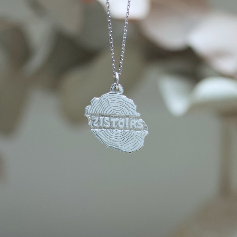 pendentif sur mesure en argent Ile de la Réunion