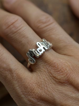 Bijou personnalisé argent