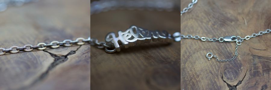 bracelet personnalisé pour femme en argent